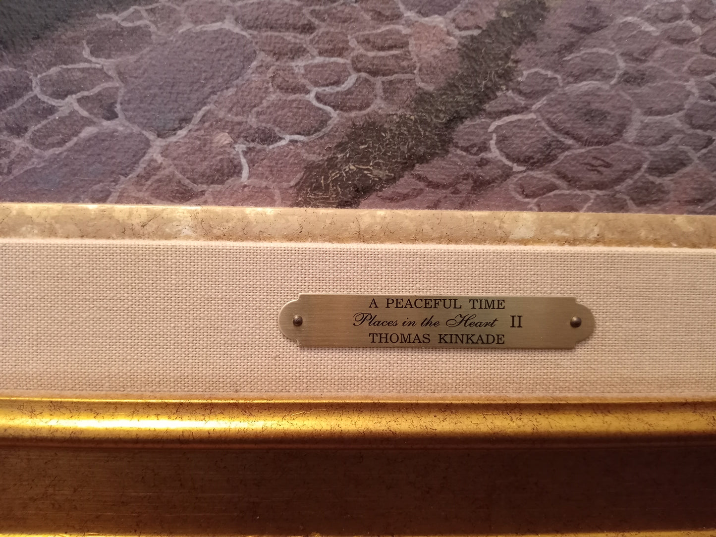 Thomas Kinkade A Peaceful Time