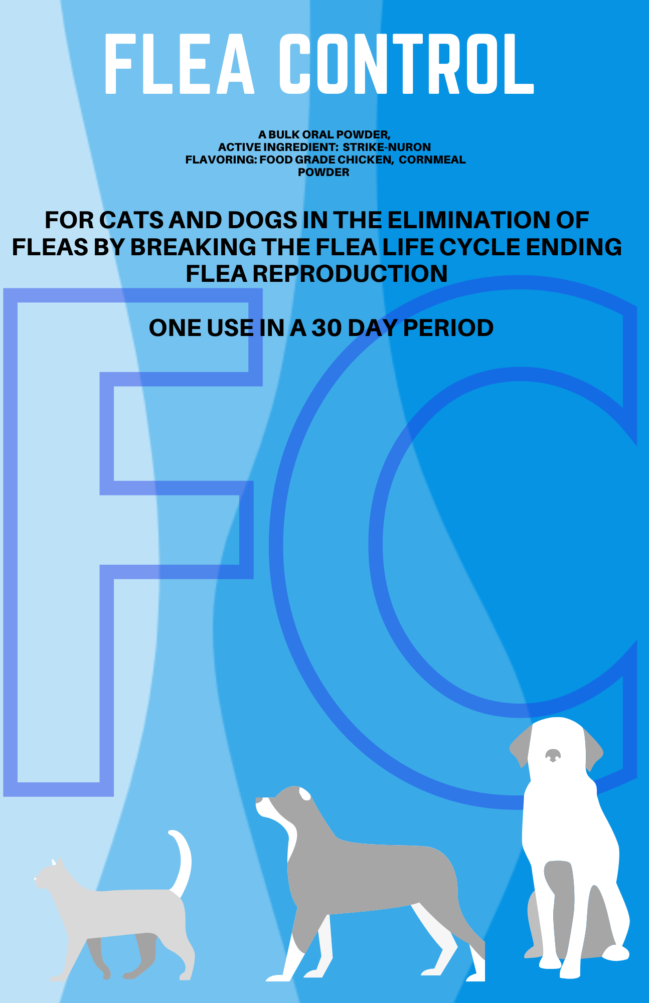 Flea Control 10 gram packet