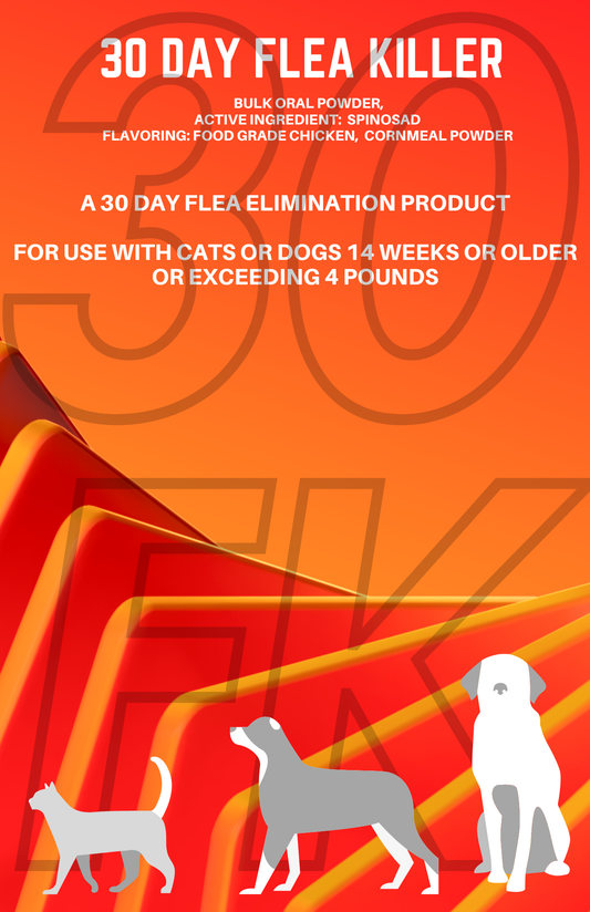 30 Day Flea Killer 2 gram packet